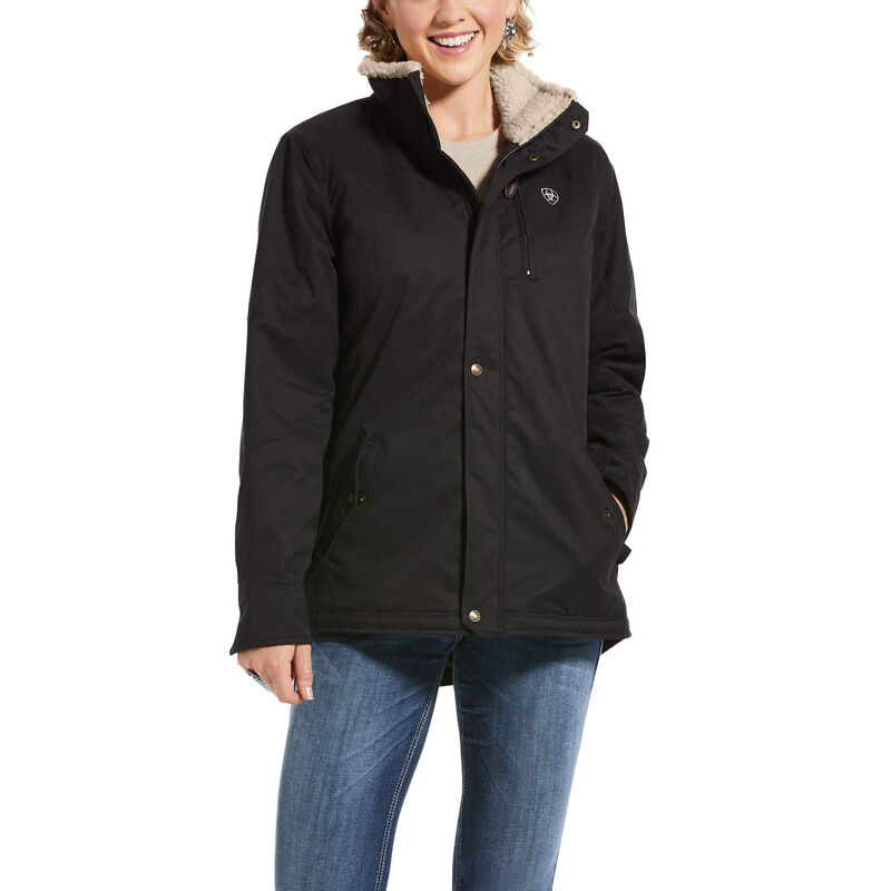 Chaqueta Ariat Grizzly Insulated Negras Mujer - Chile 416-MZGSJQ